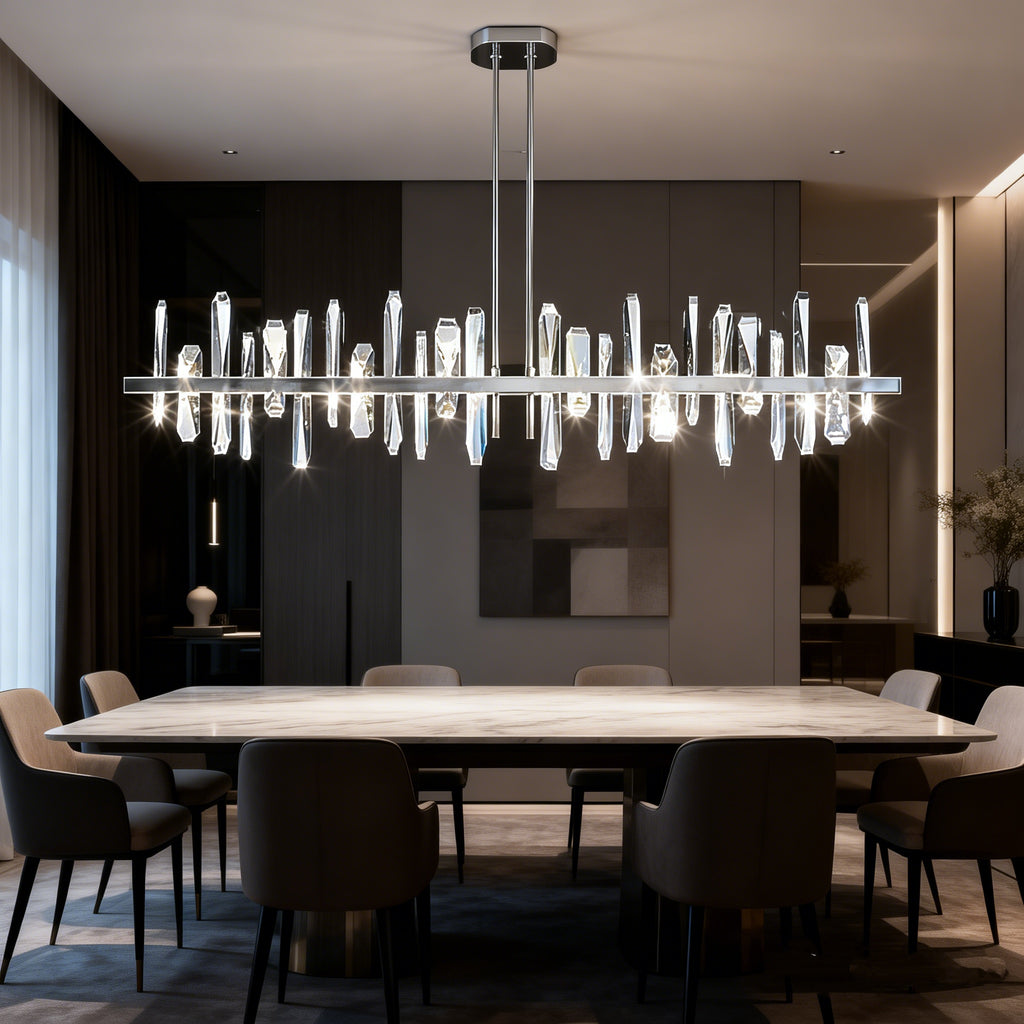 Postmodern luxury crystal chandelier