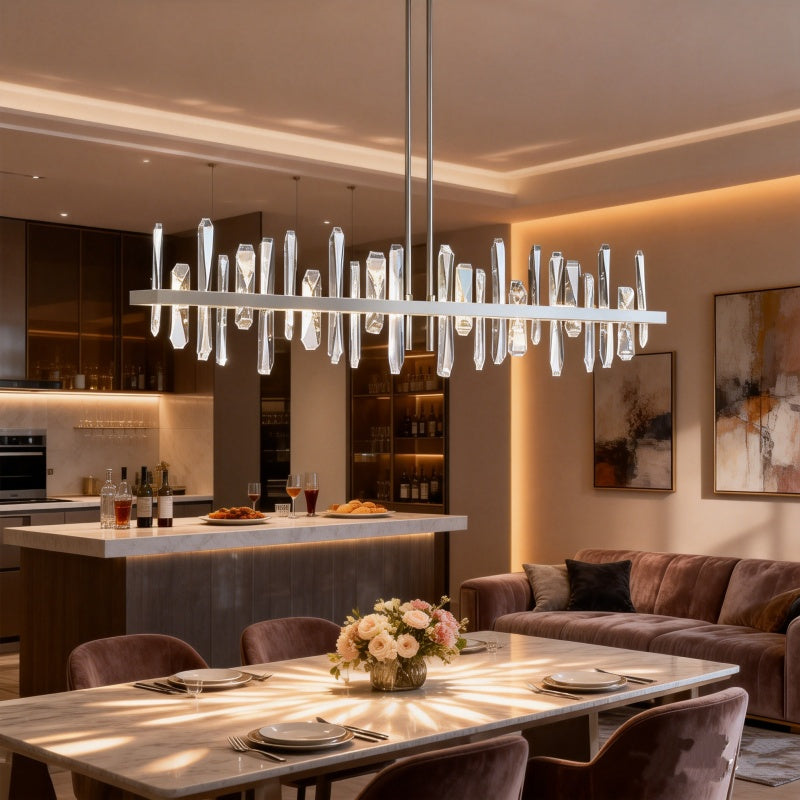 Postmodern luxury crystal chandelier