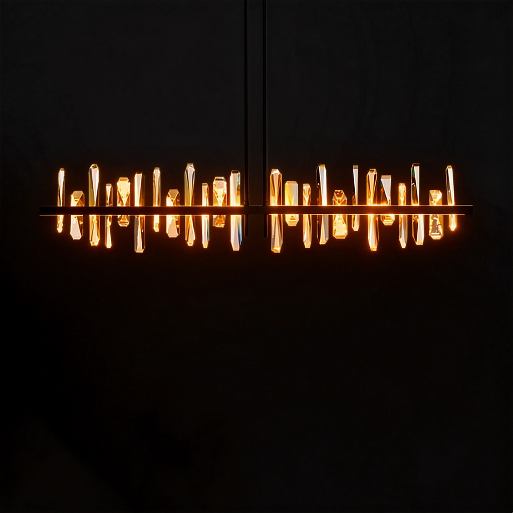 Postmodern luxury crystal chandelier
