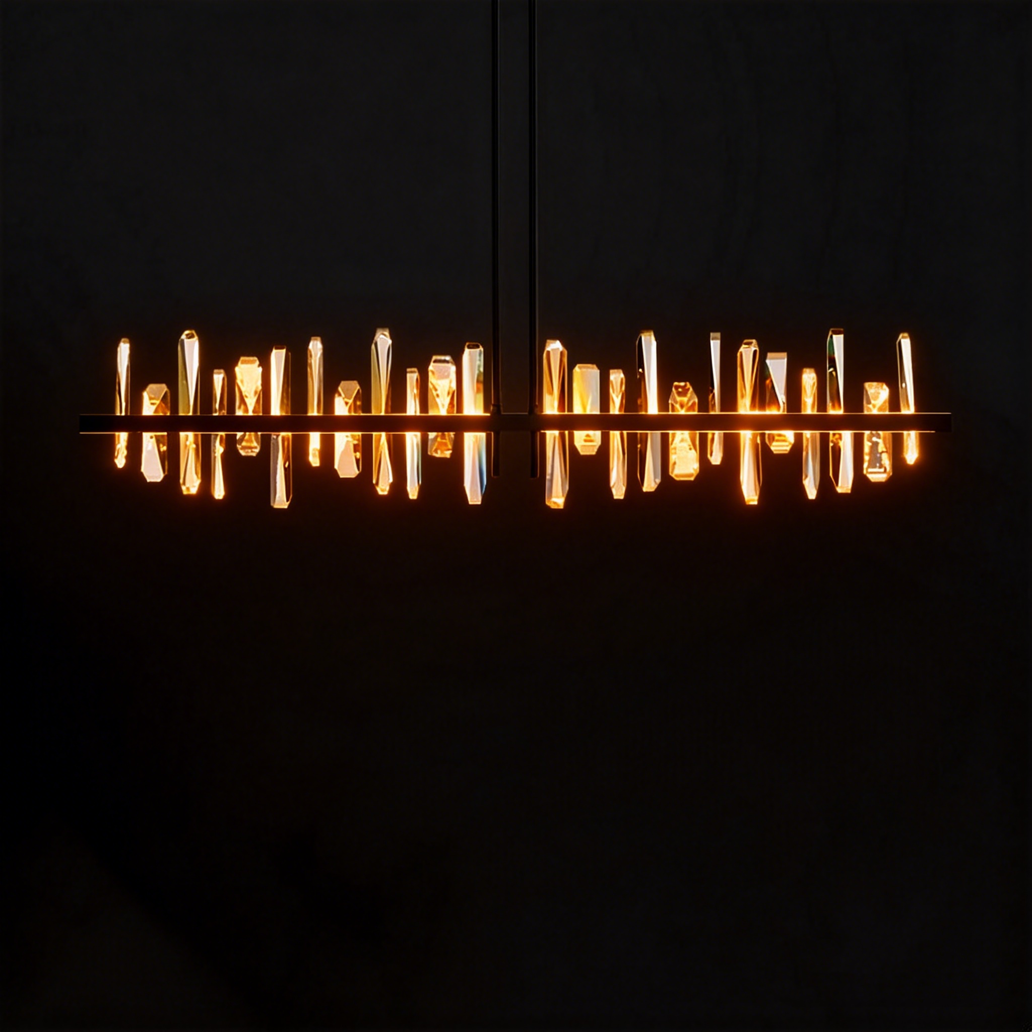 Postmodern luxury crystal chandelier